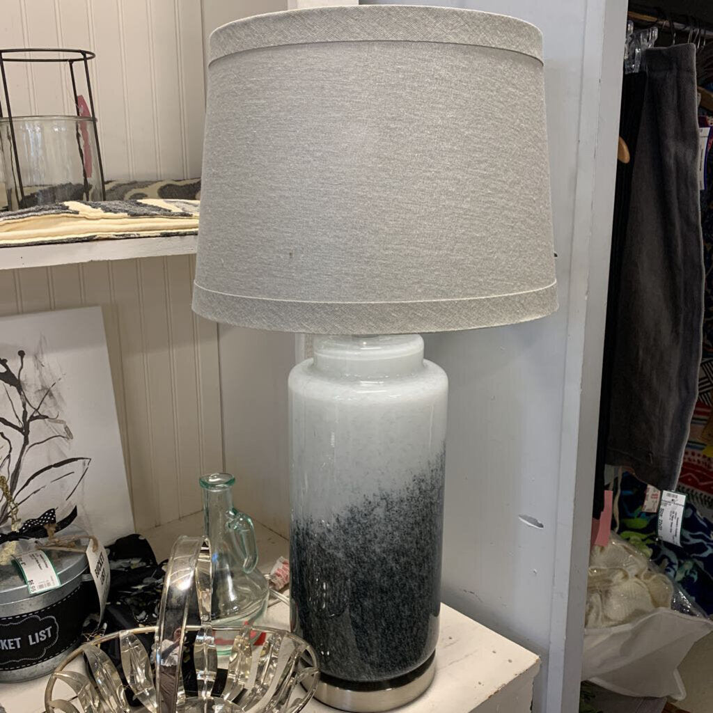 Glass Base Lamp