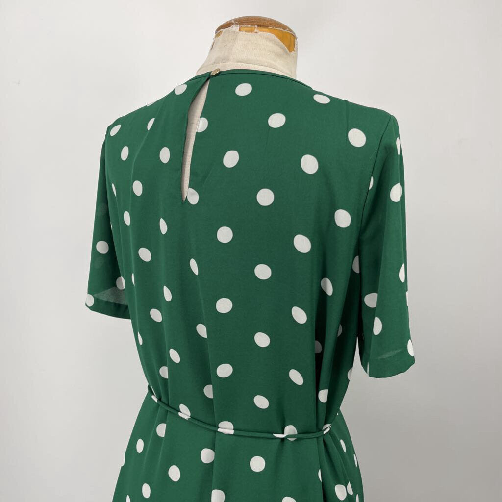 Ann Taylor S/s Polka Dot Dress