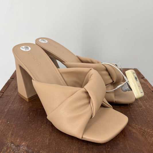 Open Edit Heeled Mule