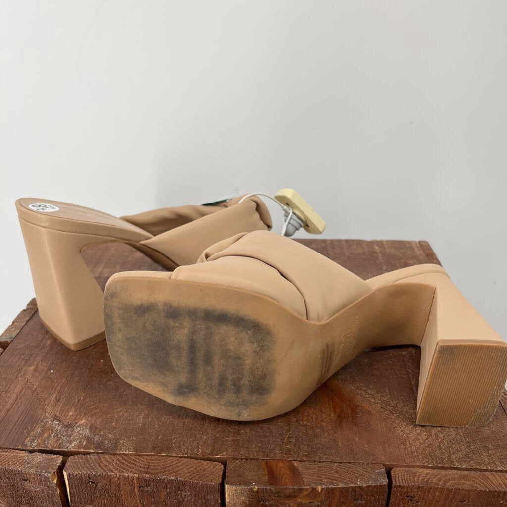 Open Edit Heeled Mule