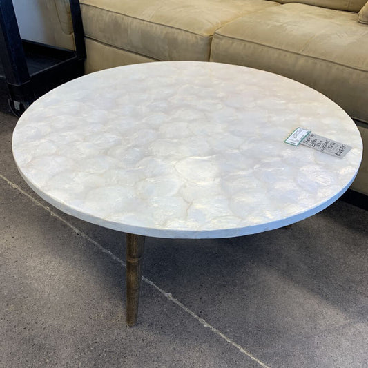 Shell Top Coffee Table