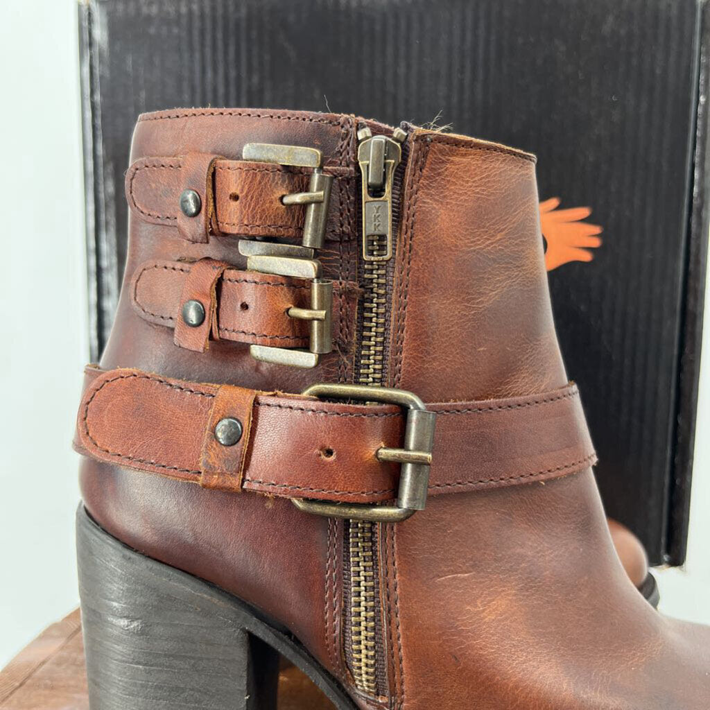 Free Bird Leather Bootie