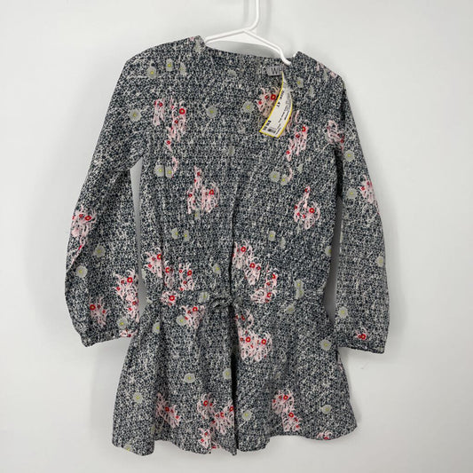 Wheat L/s Floral dress