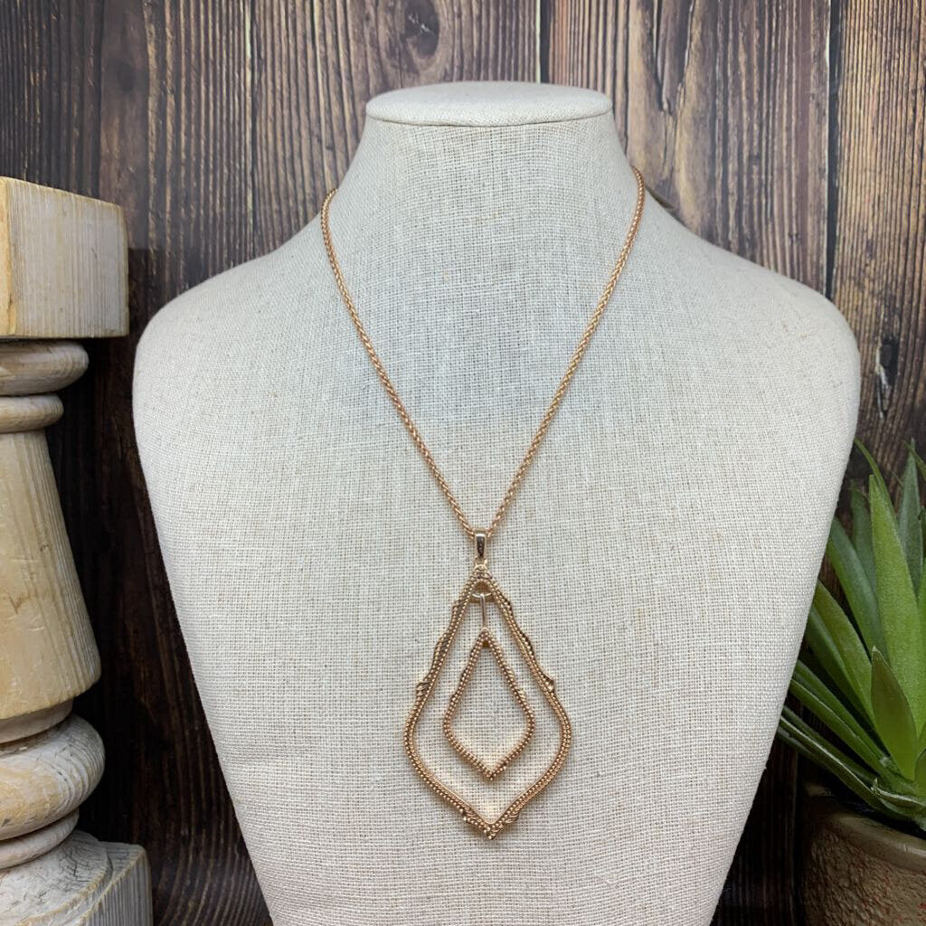 Kendra Scott Teardrop Pendant Necklace