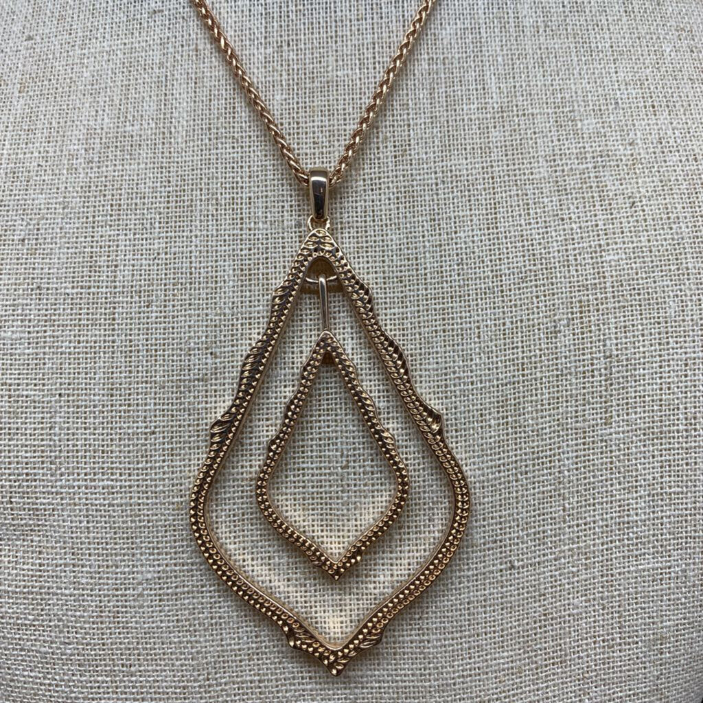 Kendra Scott Teardrop Pendant Necklace