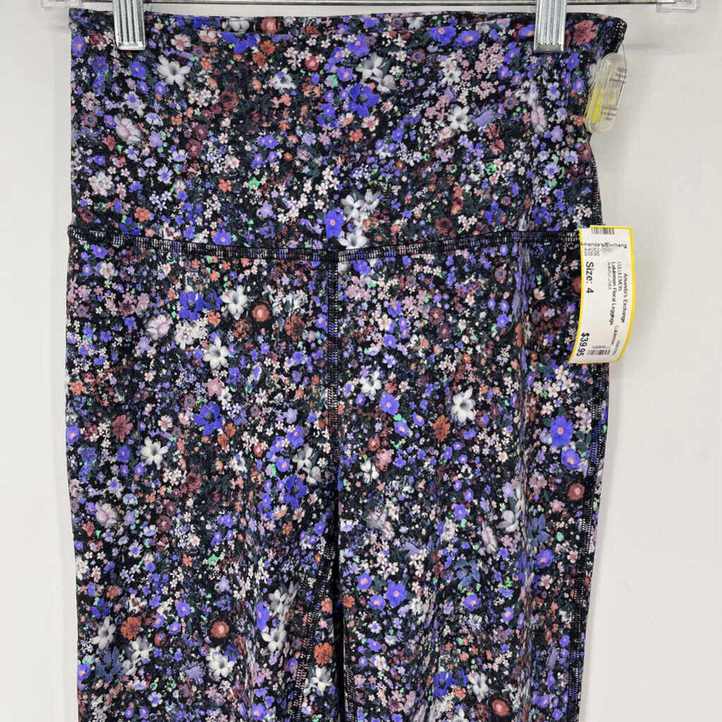 Lululemon Floral Leggings