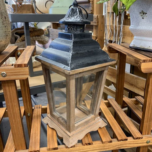 Wood & Metal Lantern