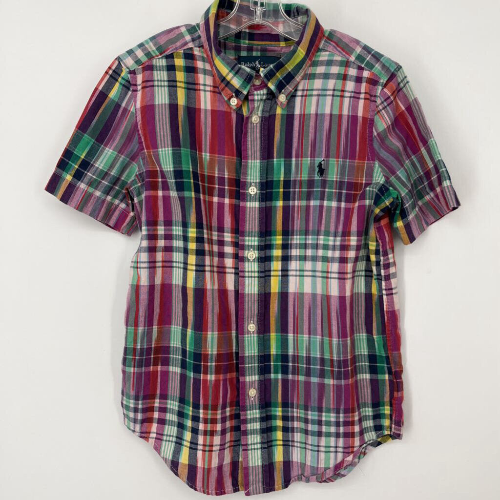 Ralph Lauren S/s Plaid Shirt