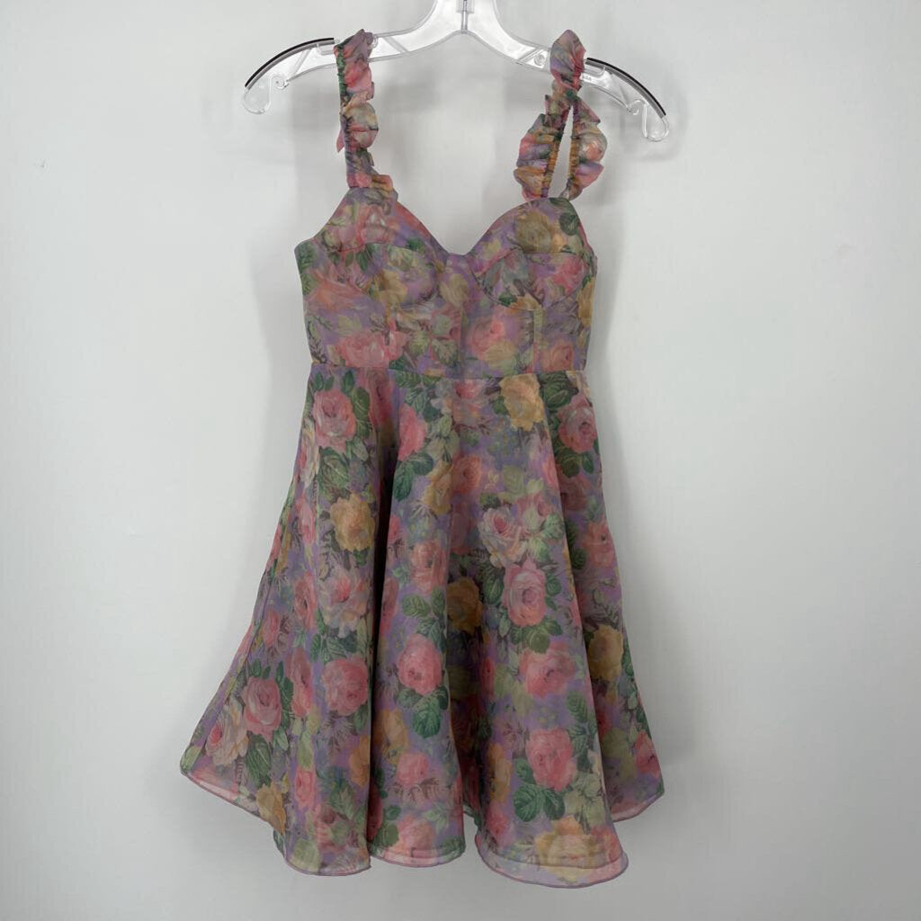 Selkie Slvls Floral Dress