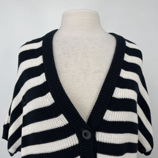 Cabi S/s Stripe Cardigan