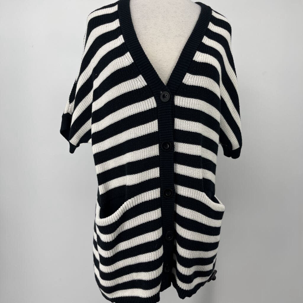 Cabi S/s Stripe Cardigan