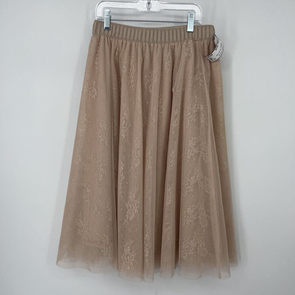 Alya Floral Tulle Skirt