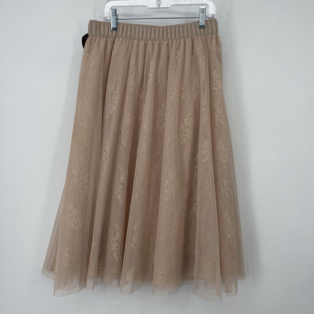 Alya Floral Tulle Skirt