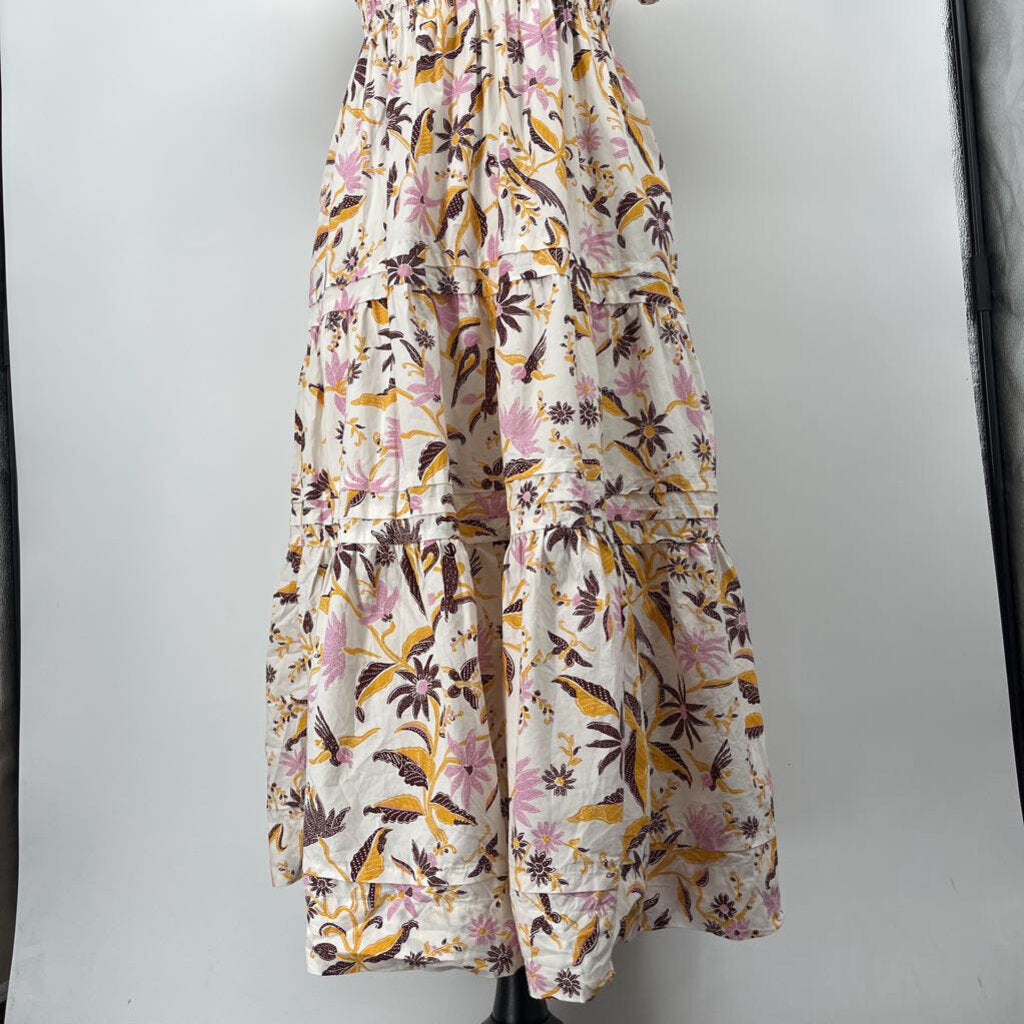 Anthropologie S/s Floral Dress