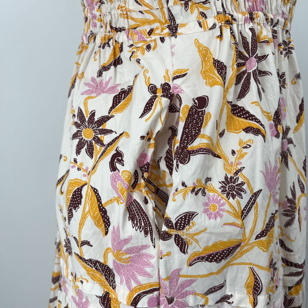 Anthropologie S/s Floral Dress