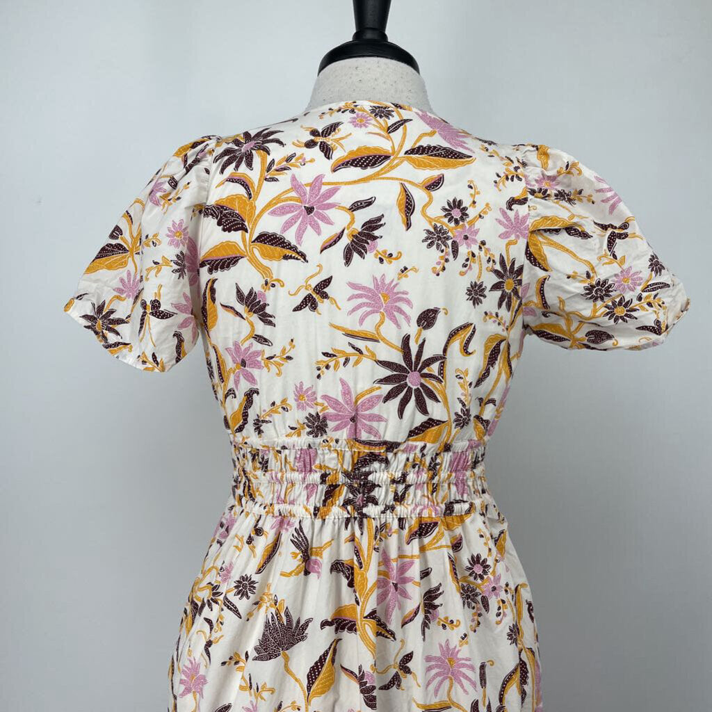 Anthropologie S/s Floral Dress