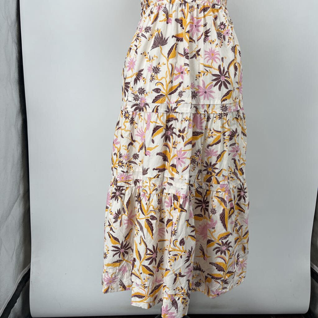 Anthropologie S/s Floral Dress