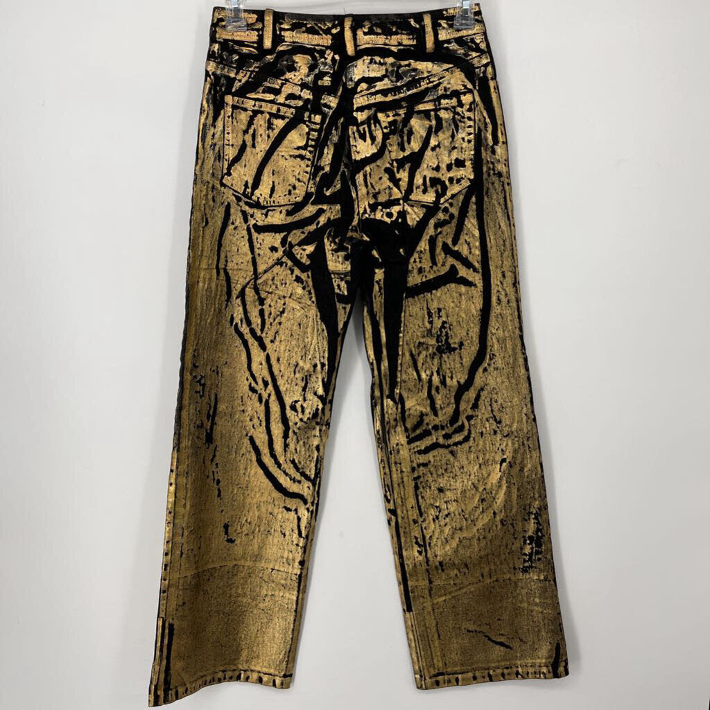 Anne Isabella metallic Jeans