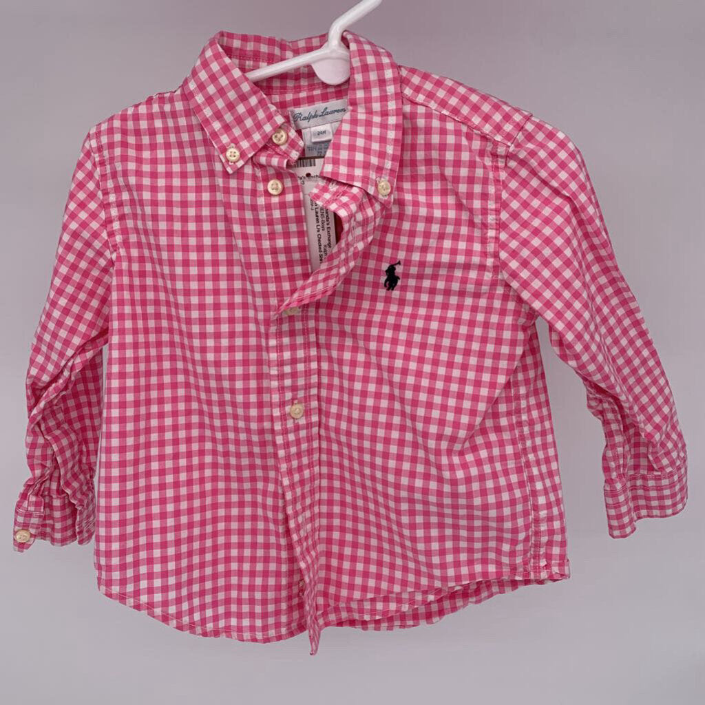 Ralph Lauren L/s Checked Shirt