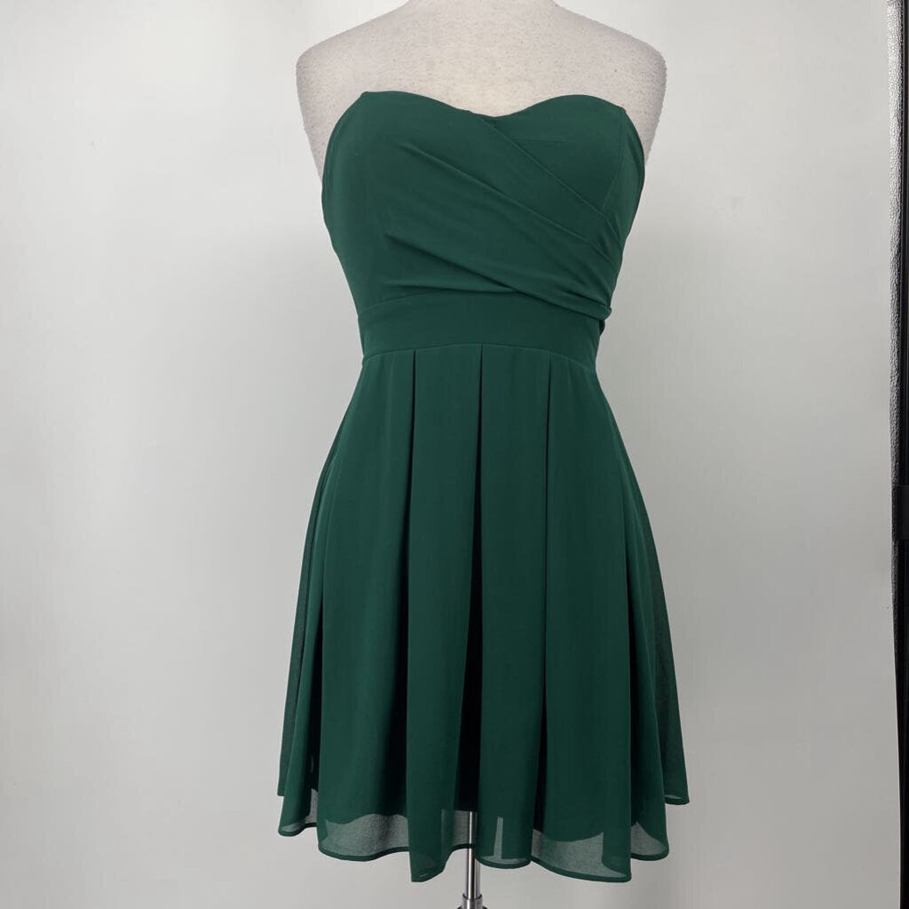 TFNC Strapless Dress