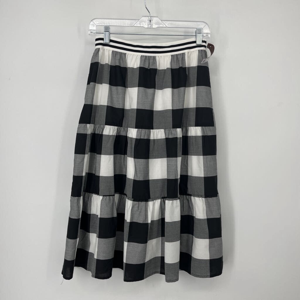 Talbots Checked Skirt