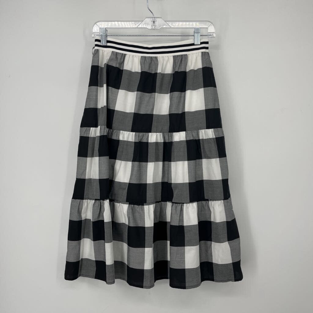 Talbots Checked Skirt