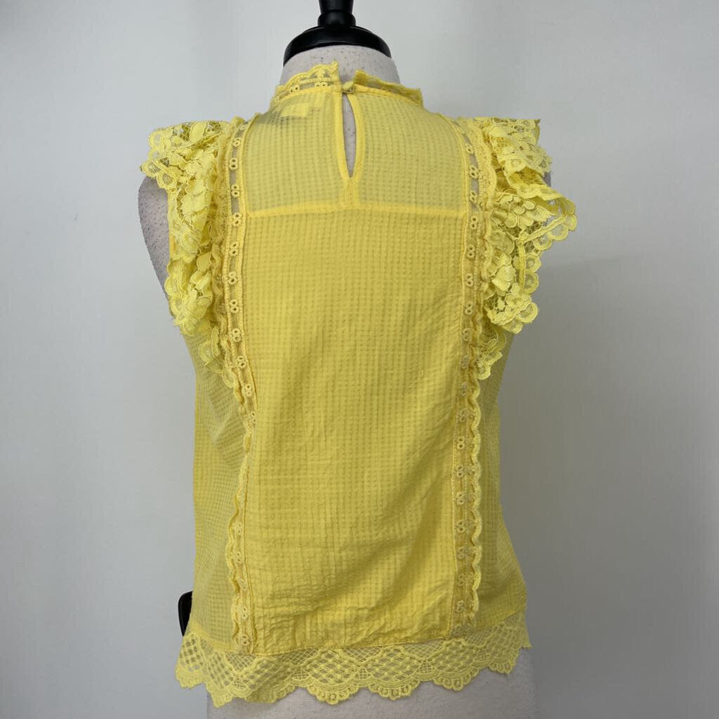 Maeve S/s Lace Shirt