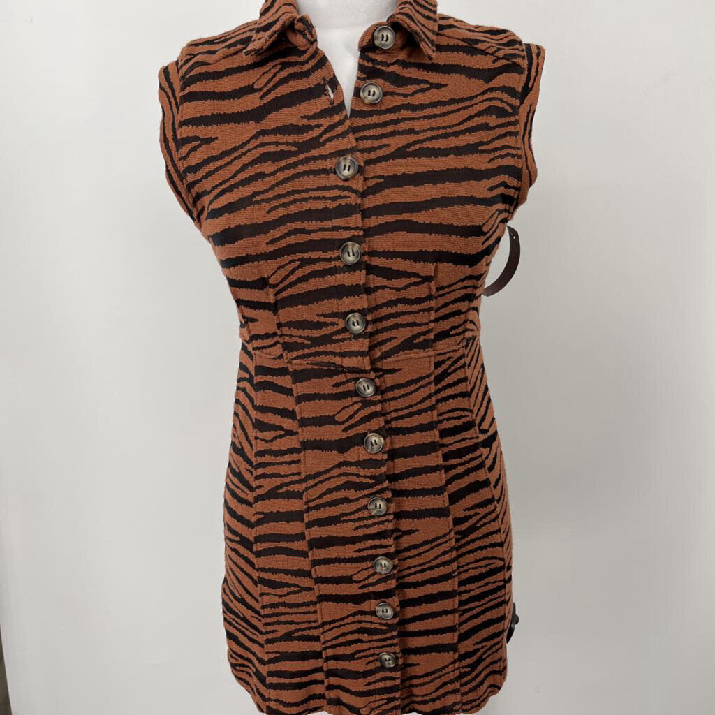 Free People Animal Print Dress