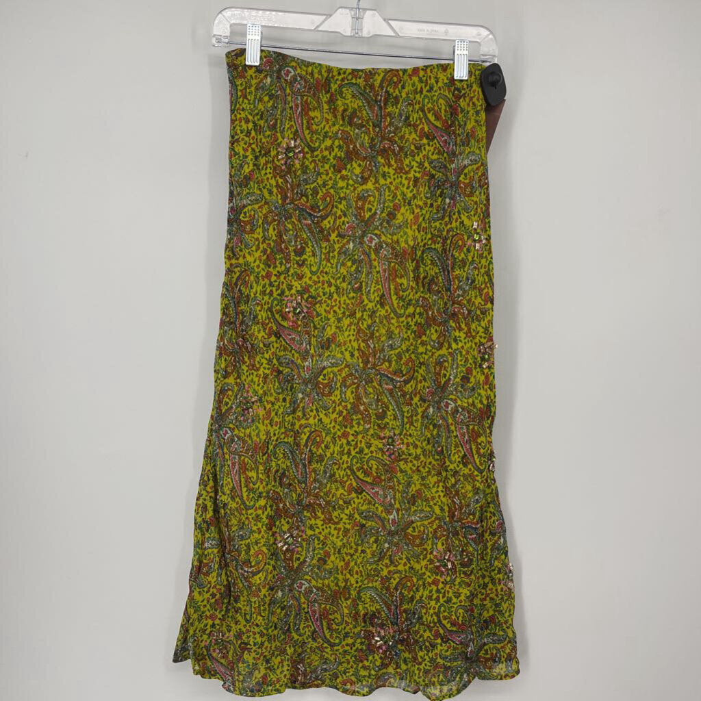 Maeve Paisley Skirt