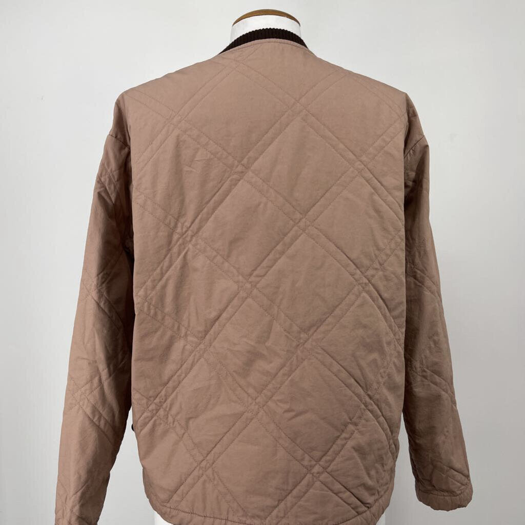 Free People Quilted Bomber Jacket