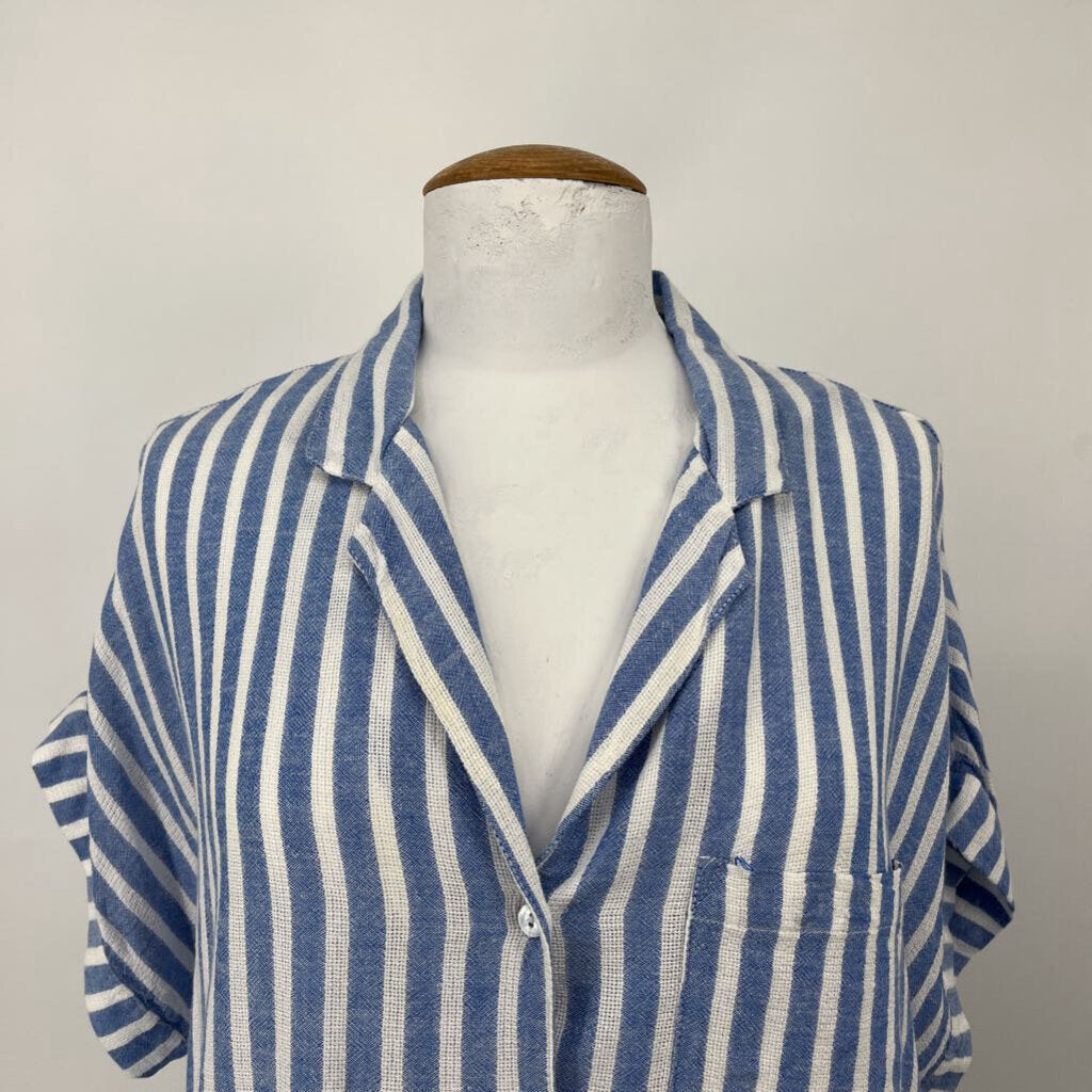 Evereve S/s Stripe Shirt