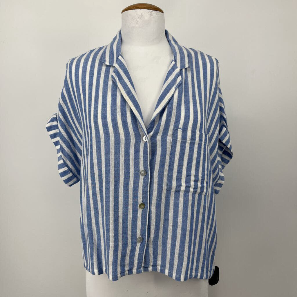 Evereve S/s Stripe Shirt