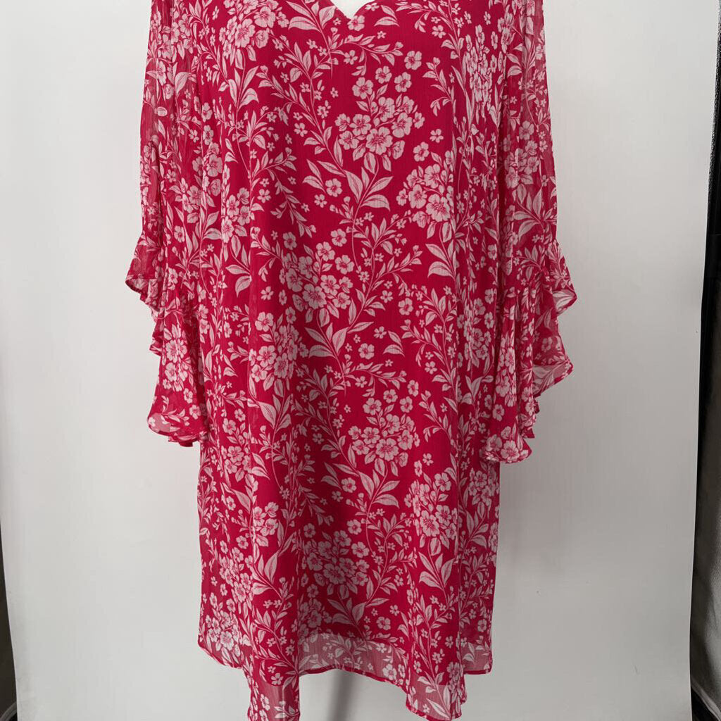 Calvin Klein L/s Floral Dress