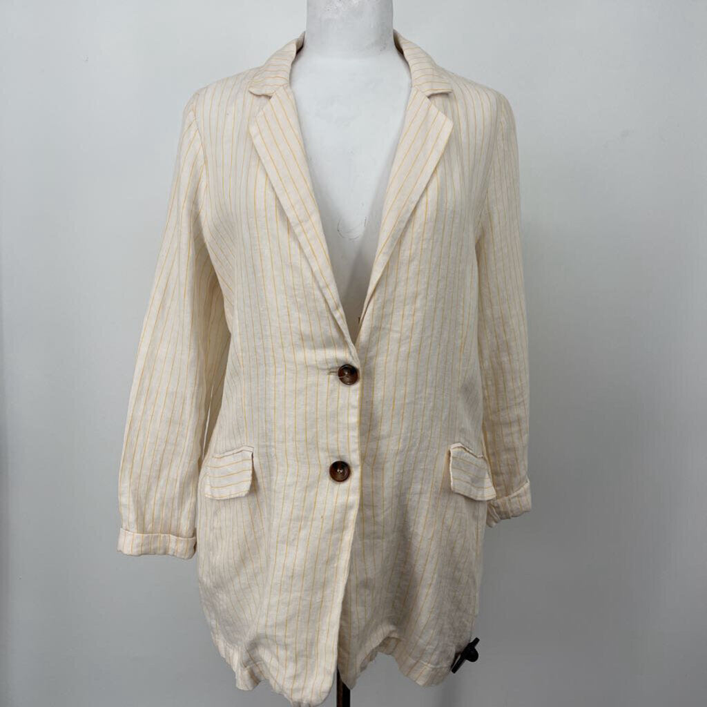 Cynthia Rowely Linen Blazer