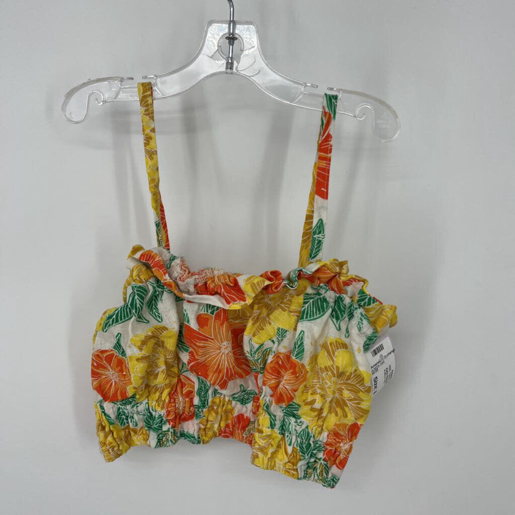 Zara Floral Crop Top