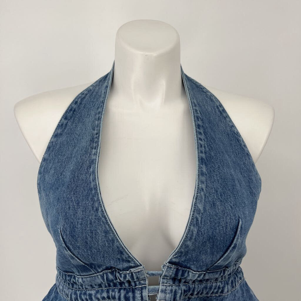 Princess Polly Denim Crop Top