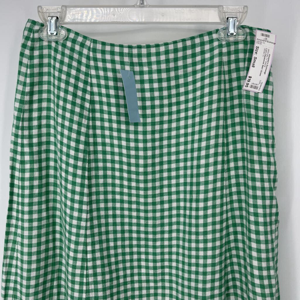 Loft Checkered Skirt