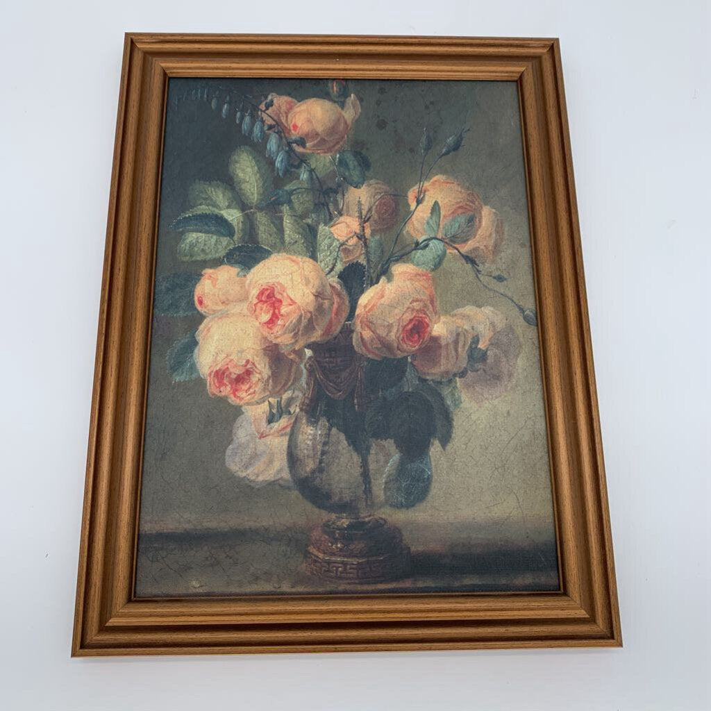 Framed Floral Print