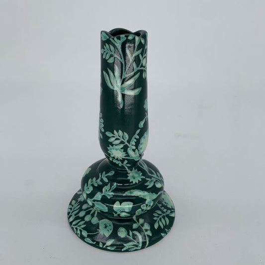 Anthro Floral Candle Holder