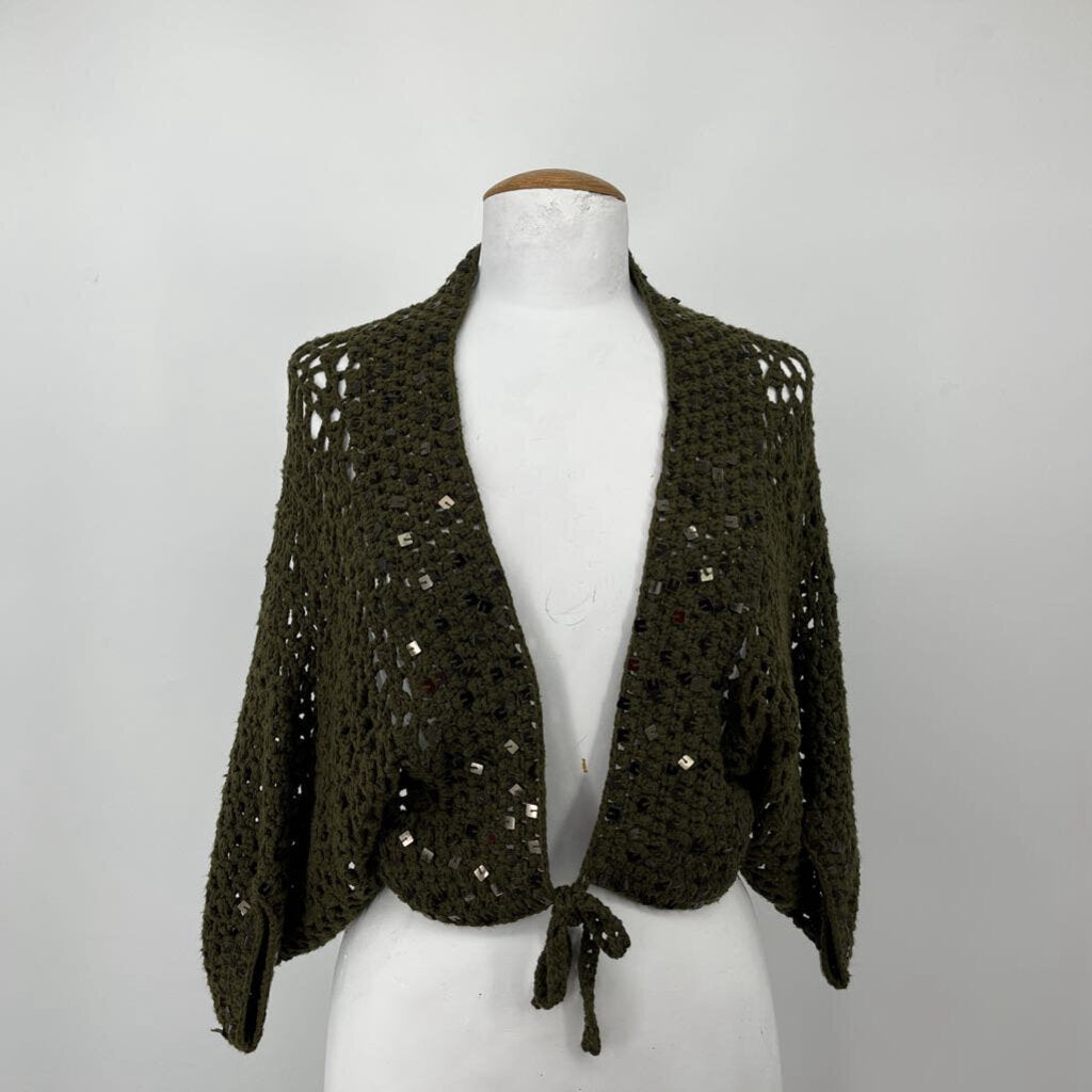 Lucca Open Weave Shrug