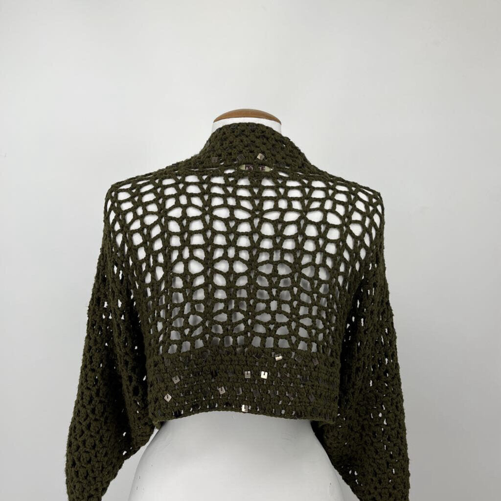 Lucca Open Weave Shrug