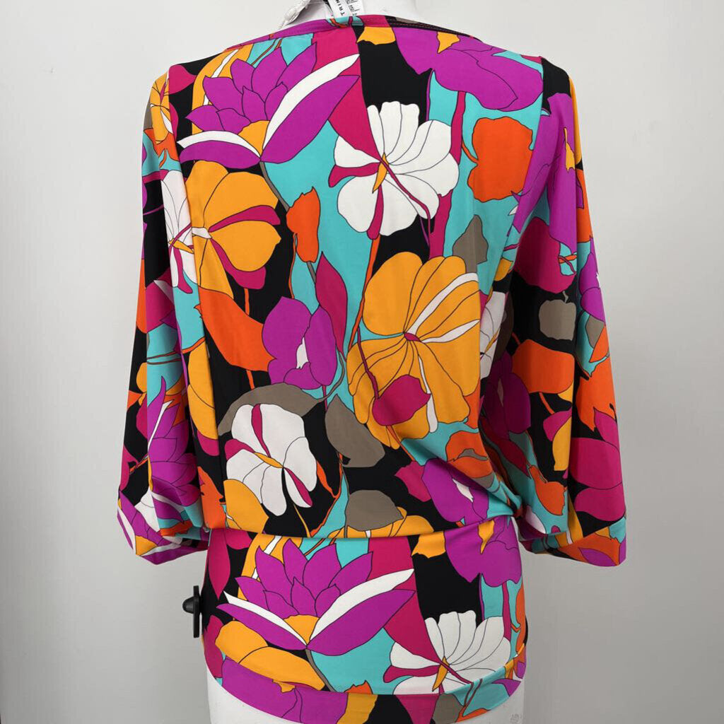 Trina Turk S/s Floral Tunic