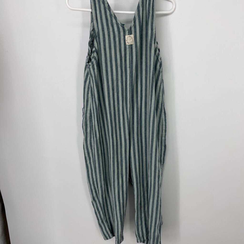 Zara Striped Overalls