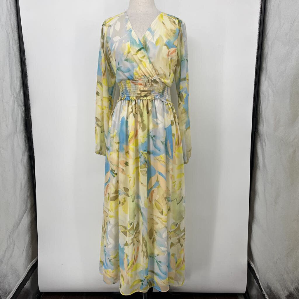 Laundry L/s Floral Maxi Dress