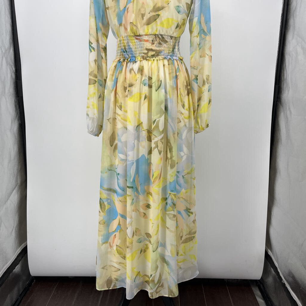 Laundry L/s Floral Maxi Dress