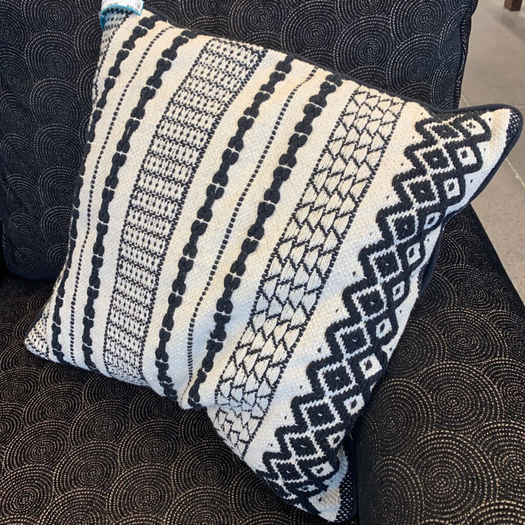 Woven Front Down Pillow