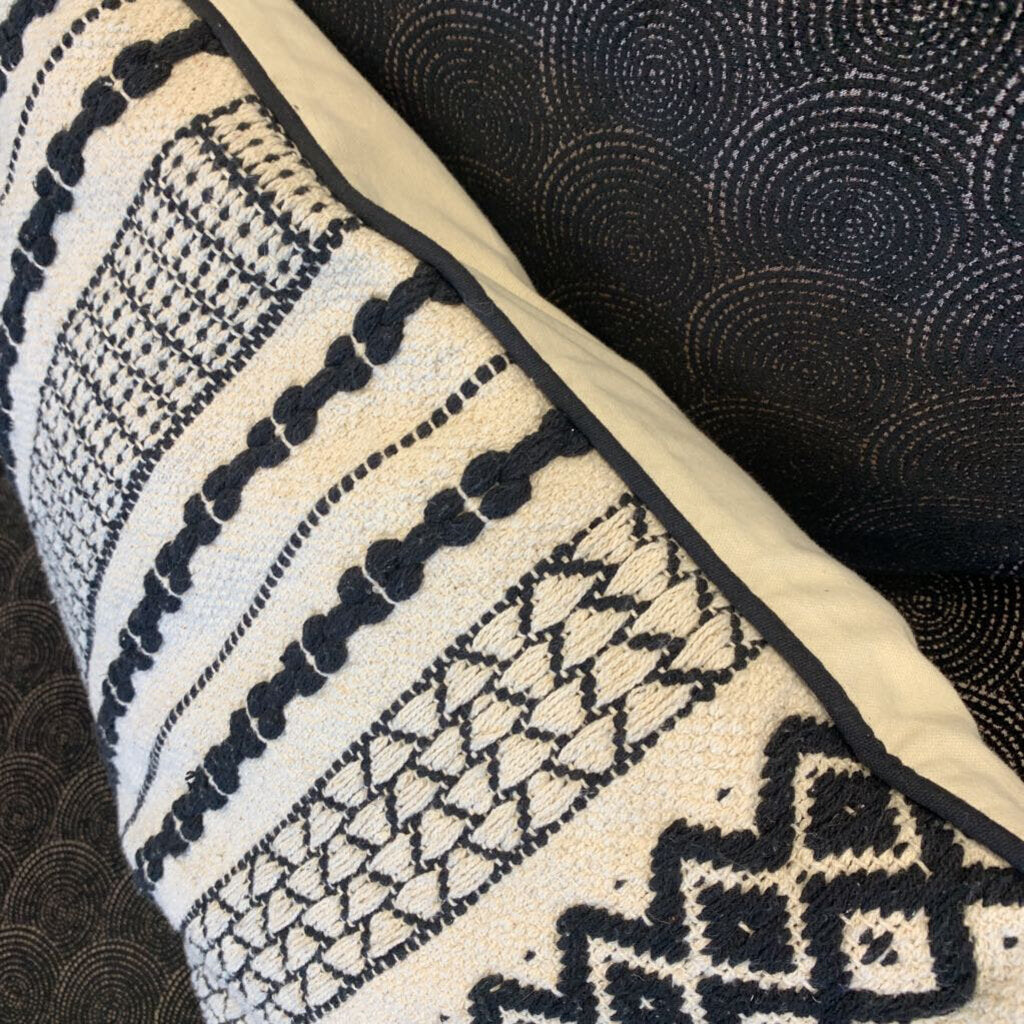 Woven Front Down Pillow