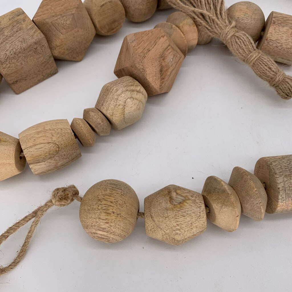 Wooden Bead Garland