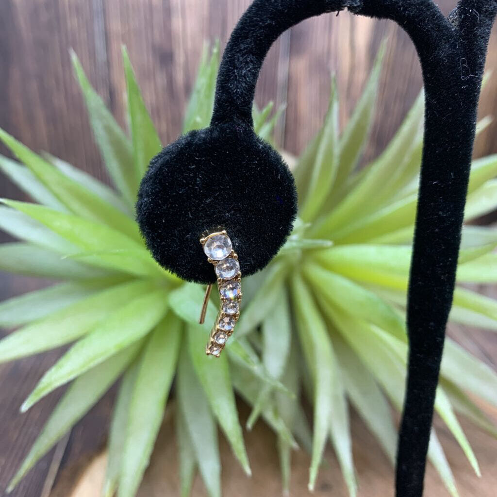 Kate Spade Rhinestone Ear Crawlers