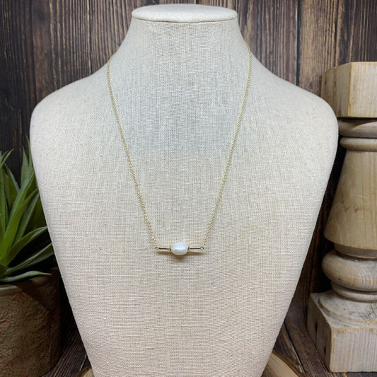 Kendra Scott Emberly Pearl Necklace